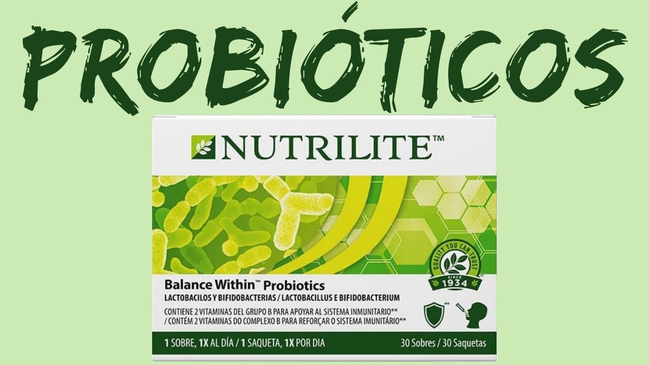 PROBIÓTICOS Nutrilite Amway en español