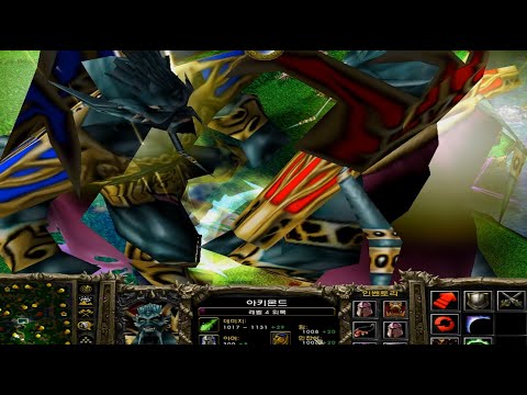 Warcraft 3 legend! 1 SUPER archimonde VS 1 SUPER archimonde!