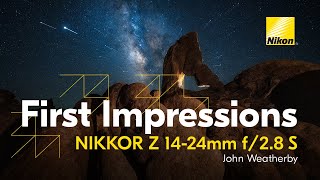 Video 1 of Product Nikon NIKKOR Z 14-24mm F2.8 S Full-Frame Lens (2020)