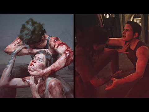 The Last of Us Part 2 - Ellie and Abby Killing Each Other a Dozen Different Ways!