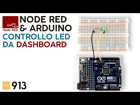 Controllare un LED su Arduino dalla dashboard di Node-Red
