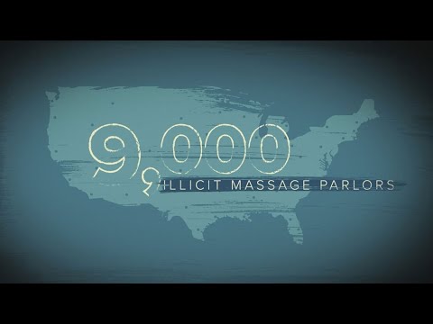 There are more illicit massage parlors than banks in the U.S.