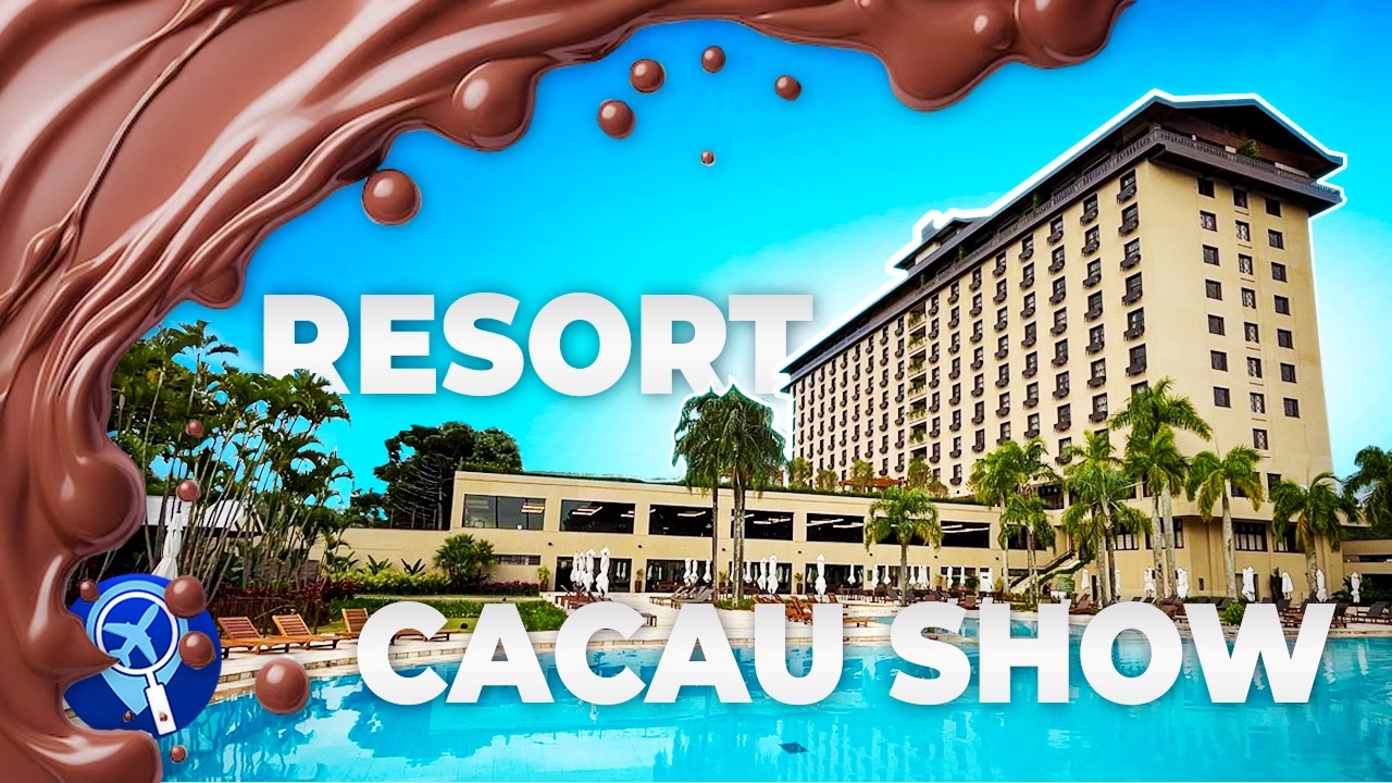 Chocolate à vontade! Conheça o novo resort temático da Cacau Show em Águas de Lindóia
