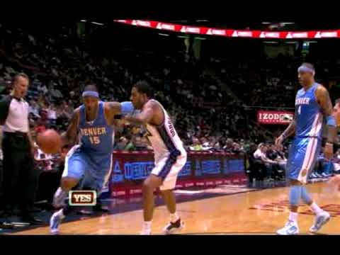 Carmelo Anthony Reverse Layup Vs Nets (11.4.09)