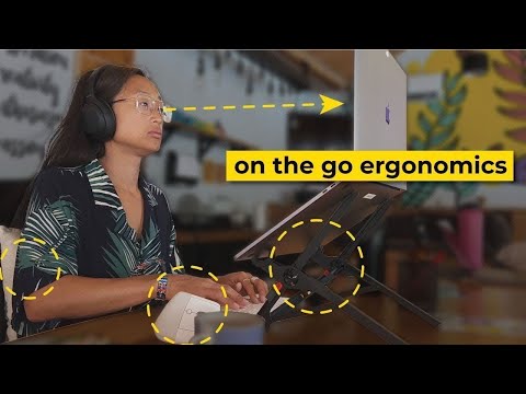 Ergonomic Desk Setup for Digital Nomads (No Matter Where You Work)