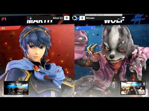 SOS 162 Grand Finals - Stroder (Joker, Wolf, Greninja) vs Silver (Marth, Roy)