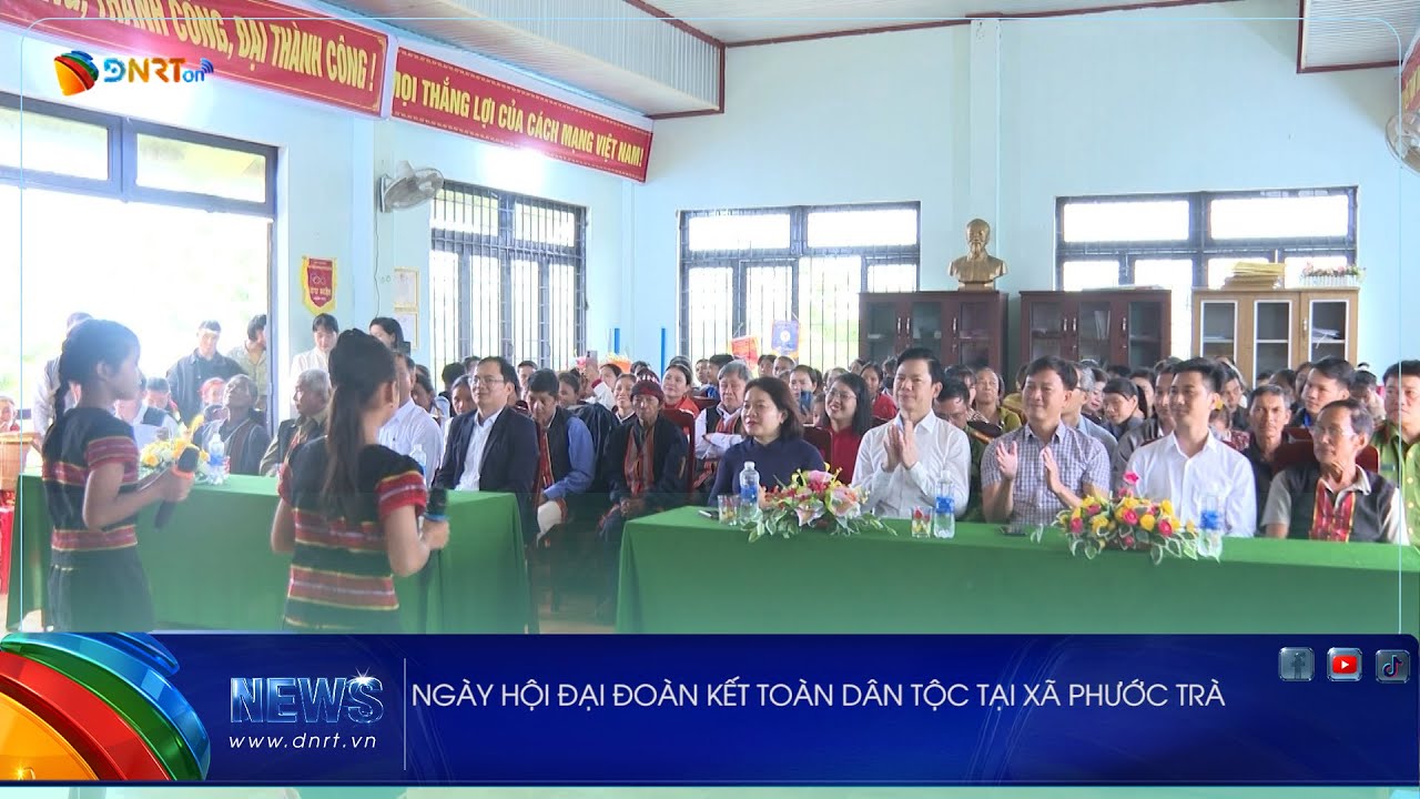 NGÀY HỘI ĐẠI ĐOÀN KẾT TOÀN DÂN TỘC TẠI XÃ PHƯỚC TRÀ