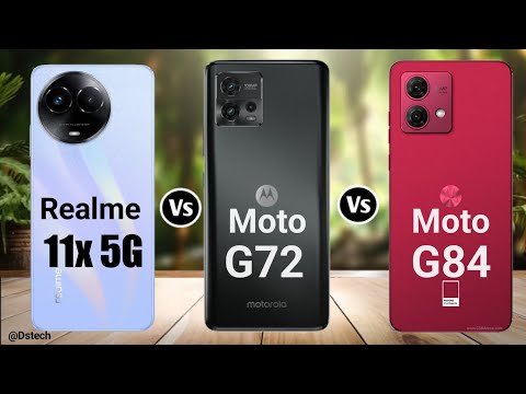 Realme 11x 5G vs Moto G72 Vs Moto G84 @Thedstech