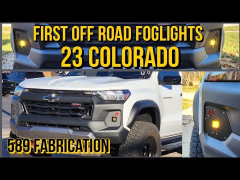 23 Colorado Fog Light Install from 589 Fabrication Diode Dynamics