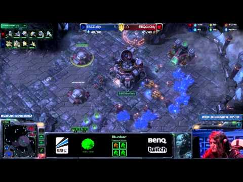 GoOdy (T) vs Daisy (P) G2 SC2 EPS Cup #6 Qualifier Finals