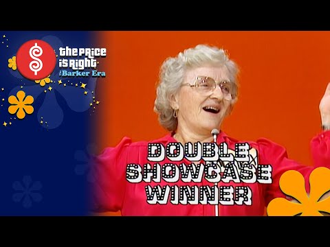 Senior Contestant Becomes DOUBLE SHOWCASE Winner With Over $35K in Prizes! - The Price Is Right 1984