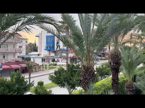 Guten Morgen aus Side. Türkei im Winter 17.1.2026🥰🇹🇷 #side #kumköy #türkei #SideTürkei