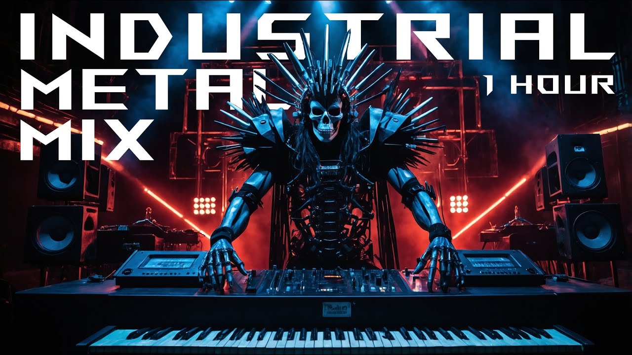 [ 1 Hour ] Industrial Metal Mix | Heavy and Powerful Music for Work, Gaming and Work Out