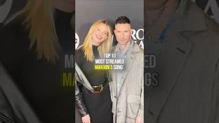 Top 10 MOST STREAMED Maroon 5 Songs on Spotify 🎶📈 #shorts #maroon5 #adamlevine #jamesvalentine #song