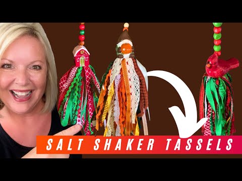 Make a Cracker Barrel Salt Shaker Tassel in 10 Minutes FLAT!
