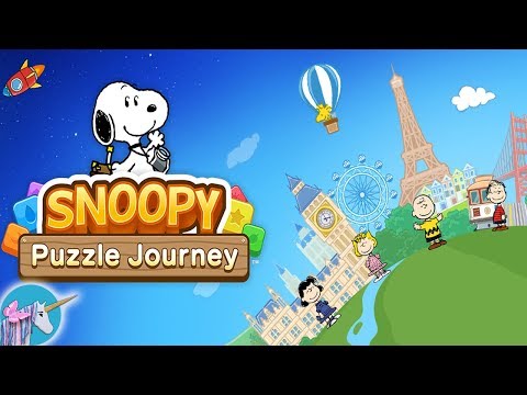 Snoopy Puzzle Journey gameplay