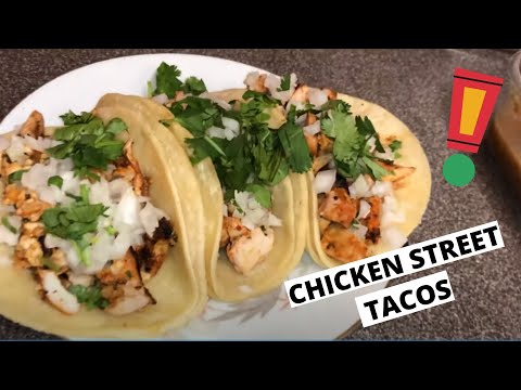 EASY Chicken Street style Taco Recipe | Nishcooks