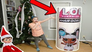 Huge LOL Surprise Hair Goals From My On The Shelf!  Elf Brings the Doll Maker Back!!