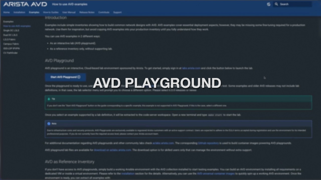 AVD Playground