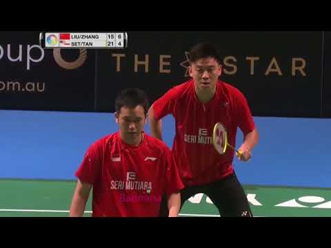 Pertandingan Skill Hendra Setiawan & Tan Boon Heong vs Zhang Nan & Liu Cheng Bluray