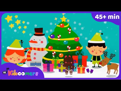December Dance Party!🎄45 Minutes of Holiday Songs & Winter Fun for Kids ❄️ The Kiboomers