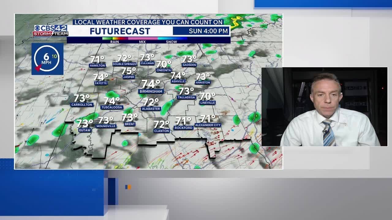 Strong Storms Return Monday & Wednesday - Big Cooldown Thursday