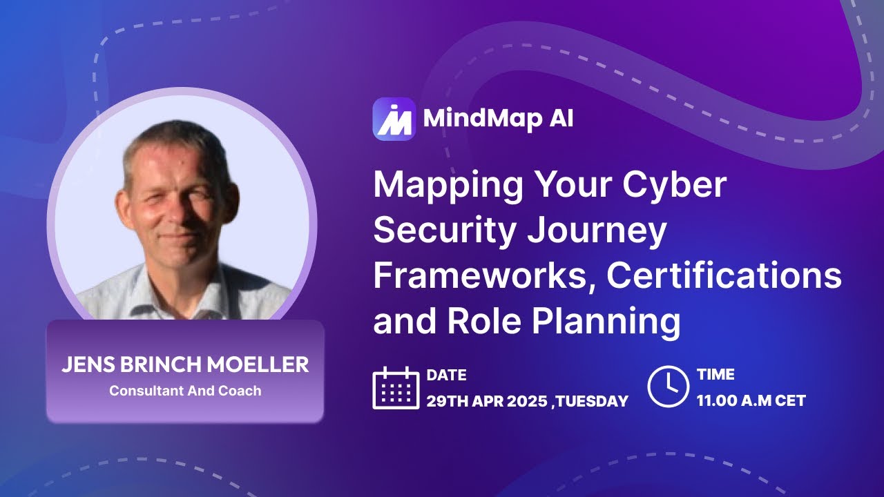 Mapping Cyber Security Journey: Frameworks, Certifications and Role Planning – Featuring Jens Brinch