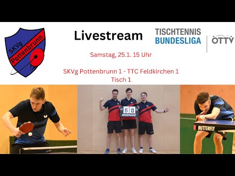 SKVg Pottenbrunn 1 - TTC Feldkirchen 1 - Tisch 1