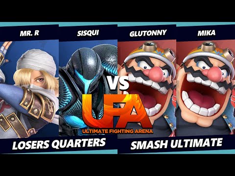 UFA 2022 - Mr.R & Sisqui Vs. Glutonny & Mika - SSBU Ultimate Tournament