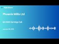 Phoenix Mills Ltd Q3 FY2025 26 Earnings Conference Call