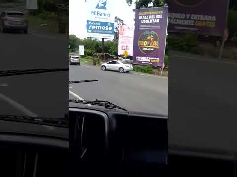 Rotonda Santiago de María, Ruta Cañera, Usulutan