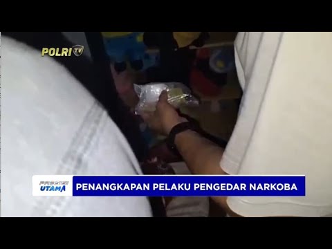 SATRESNARKOBA POLRES KUKAR TANGKAP PENGEDAR NARKOBA