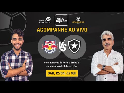 BRAGANTINO 1 x 0 BOTAFOGO - Brasileirão Série A - 3ª rodada - 12/04/2025 - AO VIVO