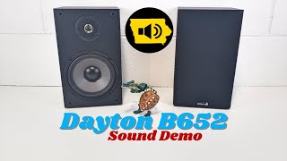 Video thumbnail for Dayton B652 Bookshelf Speakers My Thoughts & Sound Demo by IOWAudio Reviews
