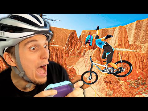 Über XXL Rampen auf der High Speed Strecke! | Fahrrad Simulator