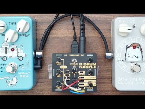 KASTLE DRUM with Reverb and Delay