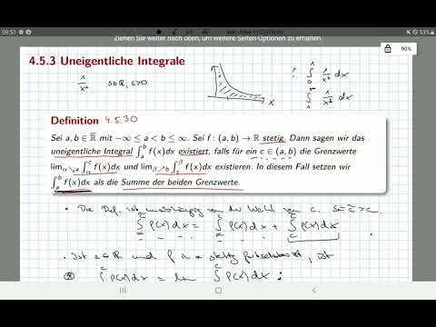 69 Uneigentliche Integrale