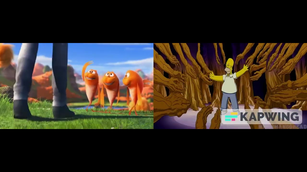 1 Second from 45 Animated Movies Comparison