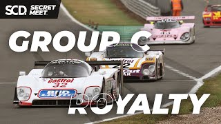 Group C Royalty: Porsche 962, Sauber C9, Jaguar XJR9 on track! | SCD Secret Meet 2022