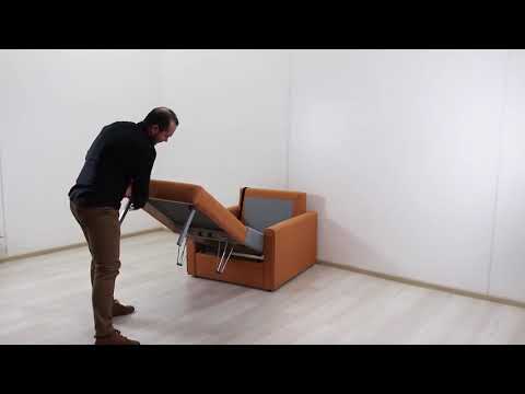 Раскладное кресло Лео, ТК 362 в Лангепасе - видео 1