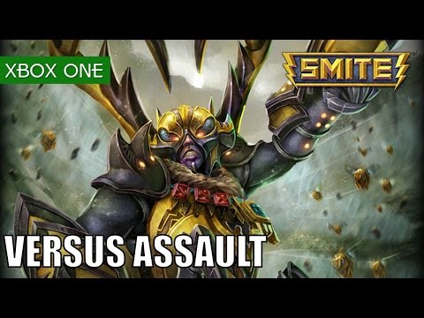 SMITE Gameplay Xbox One Assault Versus as Ah Muzen Cab - That looked like it stinged