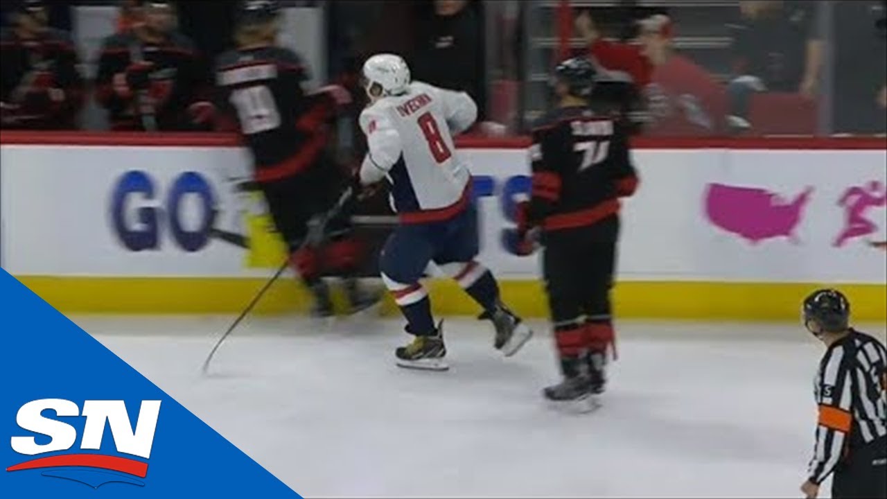 Vidéo: Alex Ovechkin qui fait la POULE MOUILLÉE...HAHA!!!!