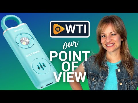 3DActive Alarmee Rechargeable Personal Safety Alarm for Women - WTI product video review