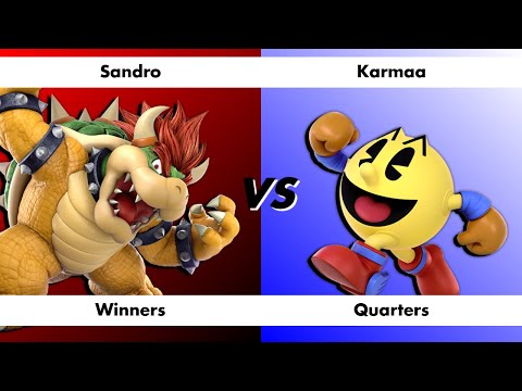 Smash @ Respawn #133 Winners Quarters - Sandro (Bowser) vs. Karmaa (Pac Man)
