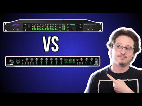 Avid MTRX Studio vs Focusrite 18i20 [3rd Gen]