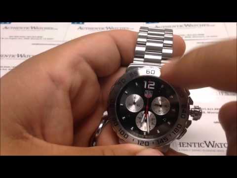 How to Use the TAG Heuer Formula One Quartz Chronograph Date