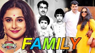 Vidya Balan Family With Parents, Husband, Sister, and Relatives