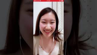 ライブ配信　チラ見え