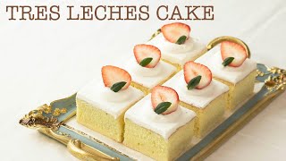 촉촉한 트레스 레체스 케이크 (3가지 우유 케이크) / Tres Leches Cake/ 3 milk cake
