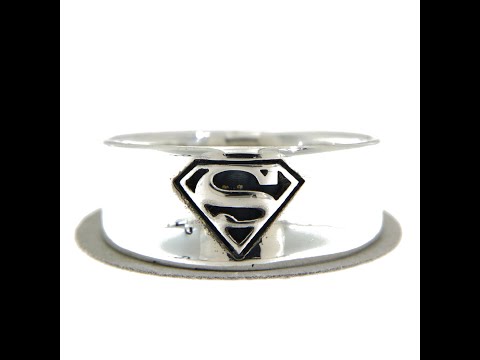 Inel Argint 925 Superman - Simbolul Eroului Etern